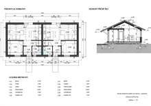 Dřevostavba nízkoenergetického domu 2 x 2+kk za méně než dva milióny.