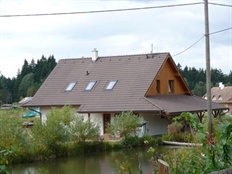 Dřevostavby  Račín - dvojpodlažní dům